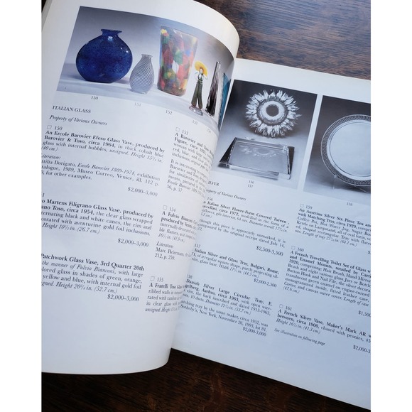 Sotheby's Nov 1994 Auction Catalog 20th Century Decorative Arts 6628 Book - Picture 2 of 3